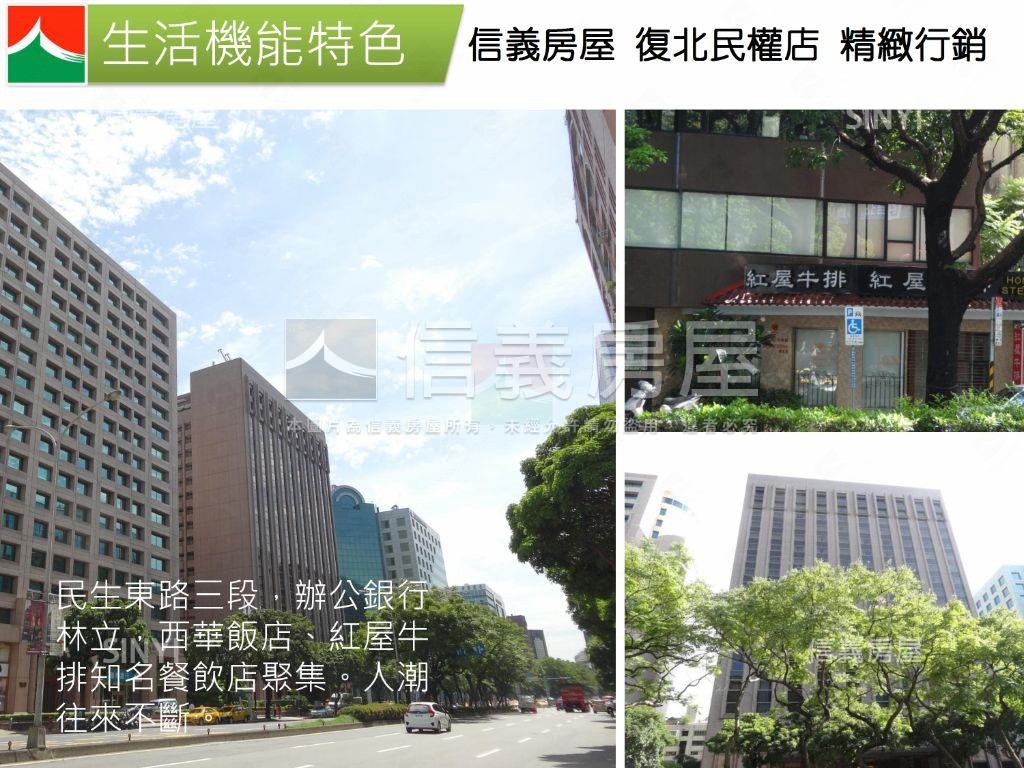 中山國中大馬路上人潮店面房屋室內格局與周邊環境