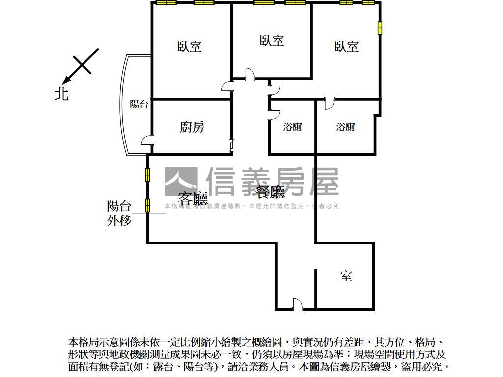 近未來Ｇ１２稀有大三房房屋室內格局與周邊環境