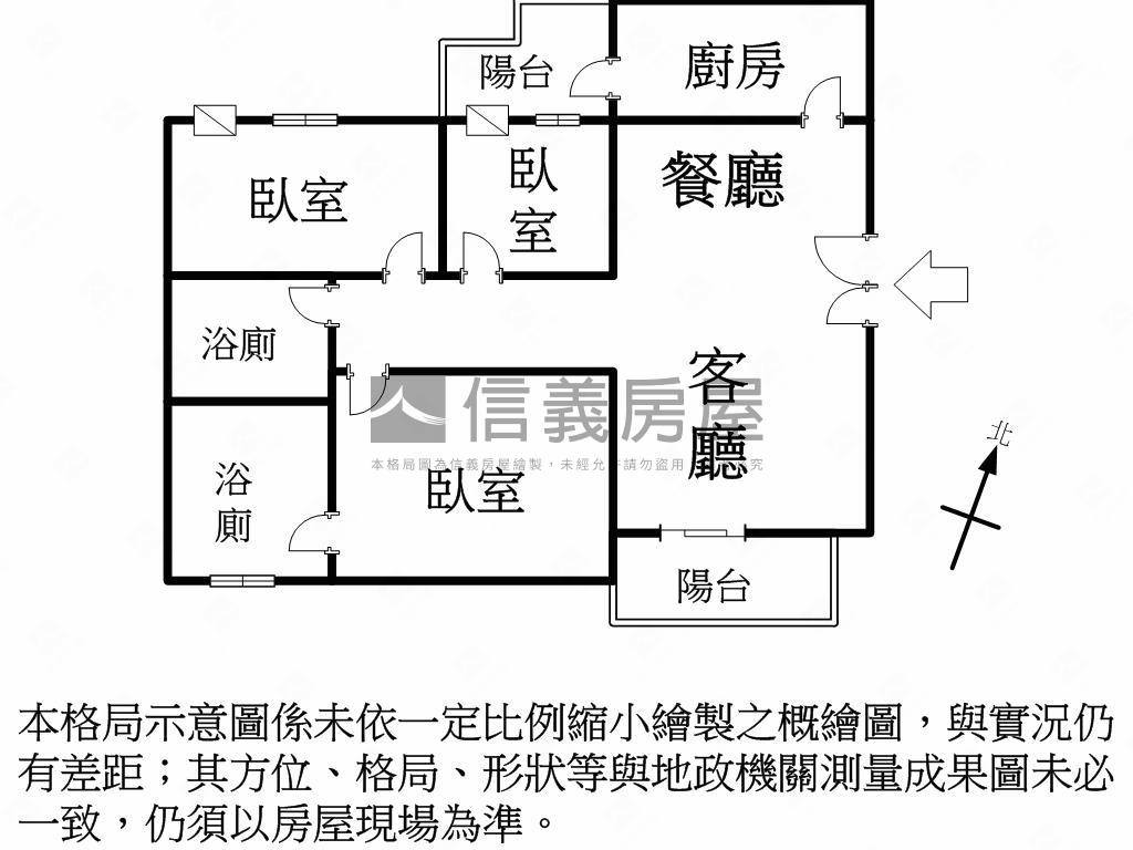 德安公教三房平車房屋室內格局與周邊環境