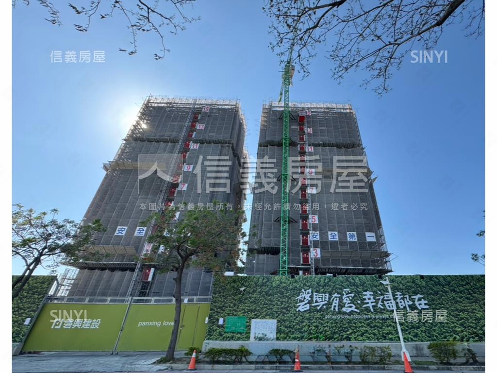 磐興寬境３房平車房屋室內格局與周邊環境
