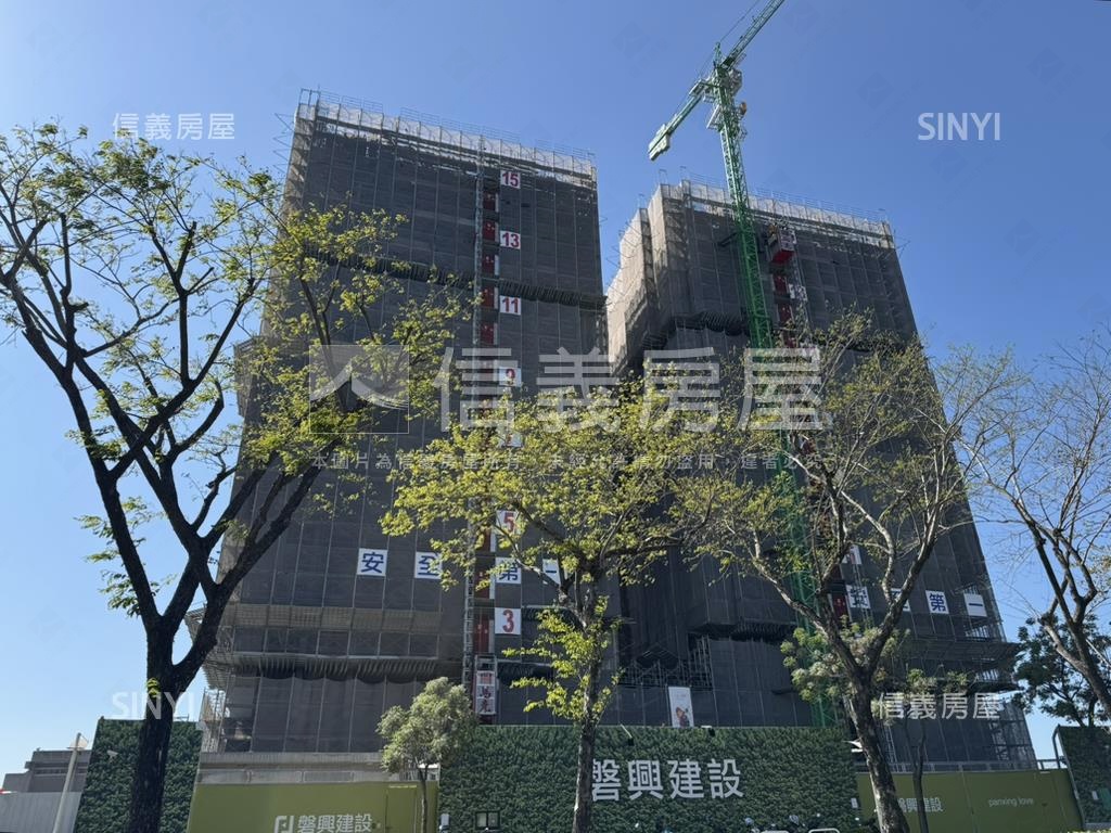 磐興寬境３房平車房屋室內格局與周邊環境