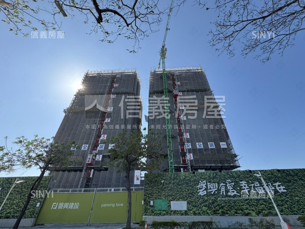磐興寬境３房平車房屋室內格局與周邊環境