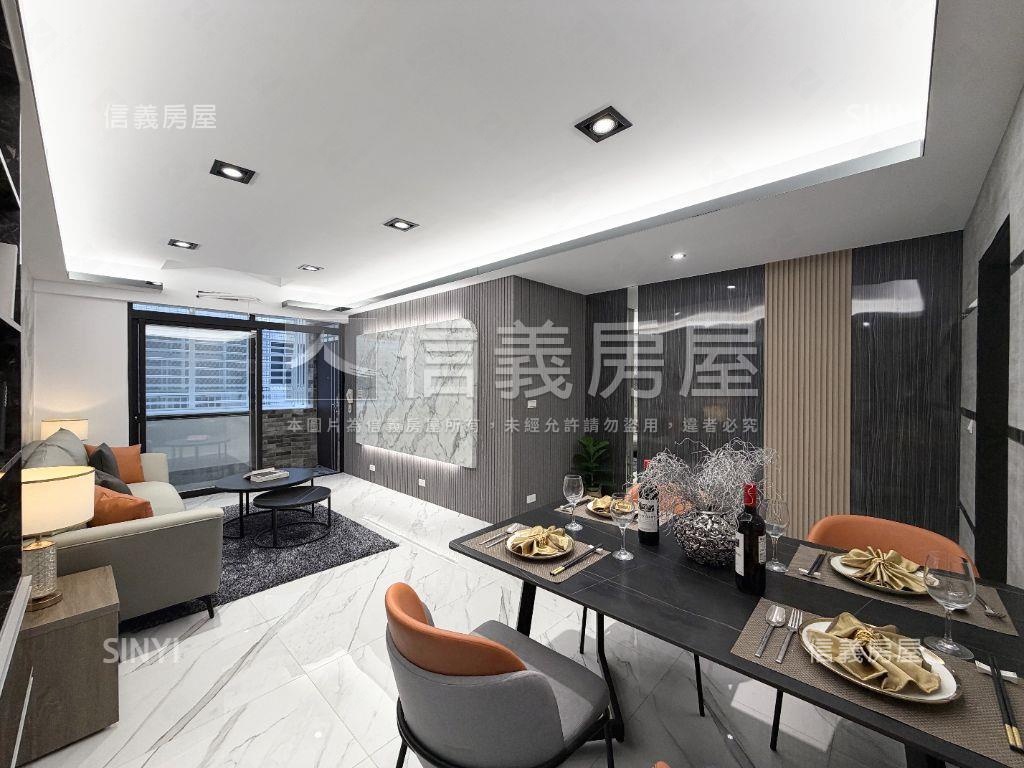 伊士曼明峰精裝方正大三房房屋室內格局與周邊環境