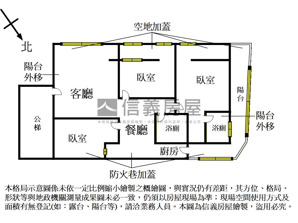 ★大空間成家溫馨公寓二樓房屋室內格局與周邊環境