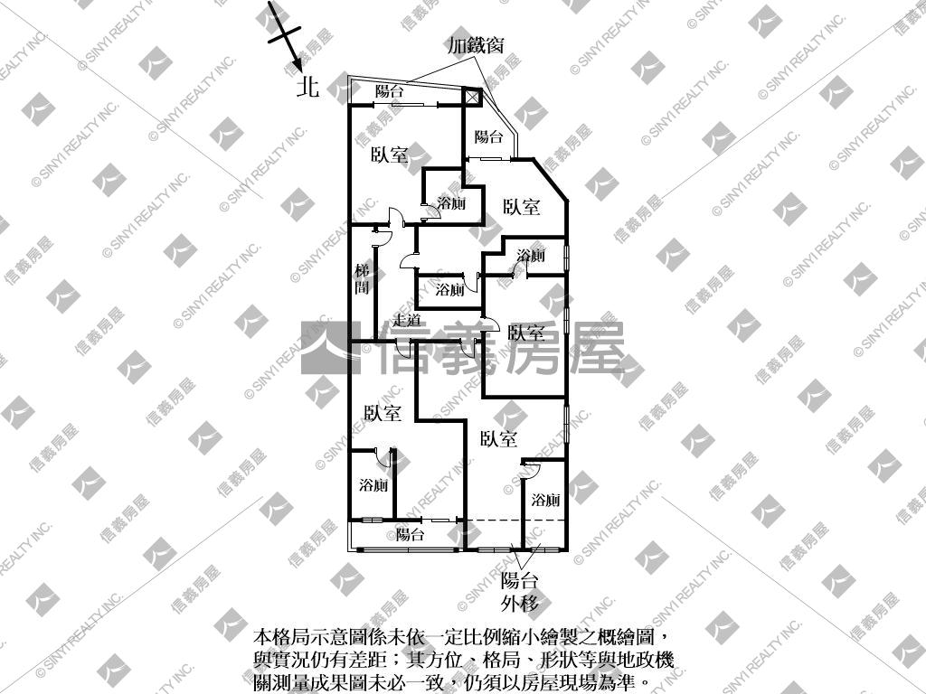 近親親戲院分租五套房房屋室內格局與周邊環境