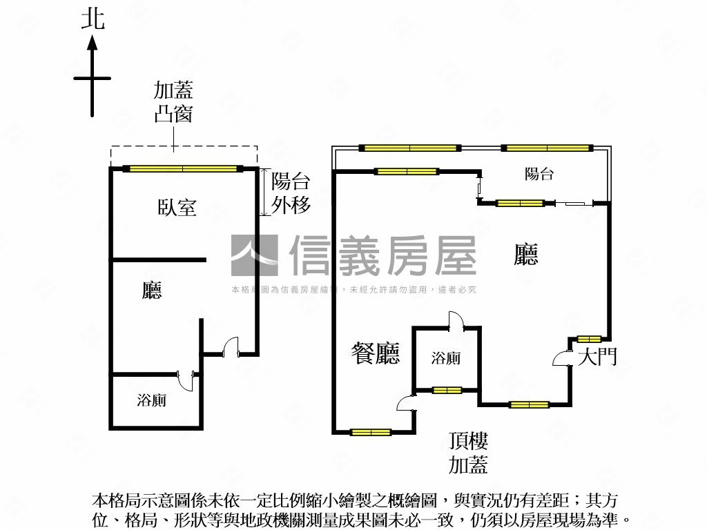 大空間。藍天高樓景觀房屋室內格局與周邊環境