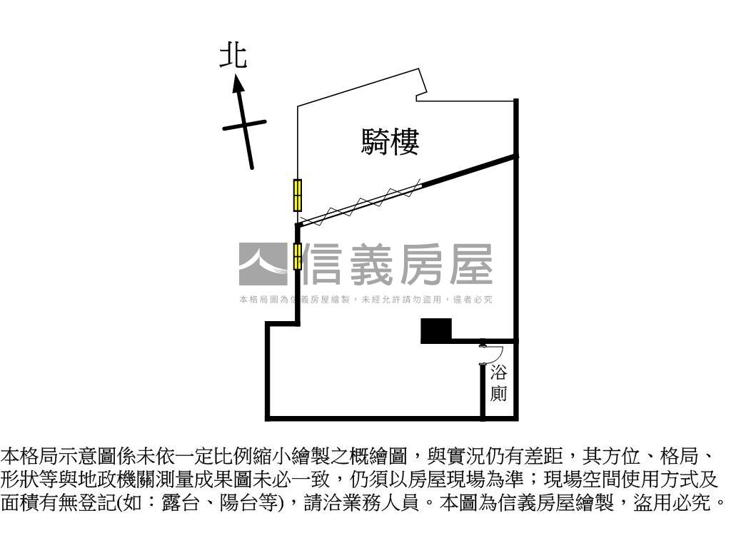 全新紀念堂捷運金店面房屋室內格局與周邊環境