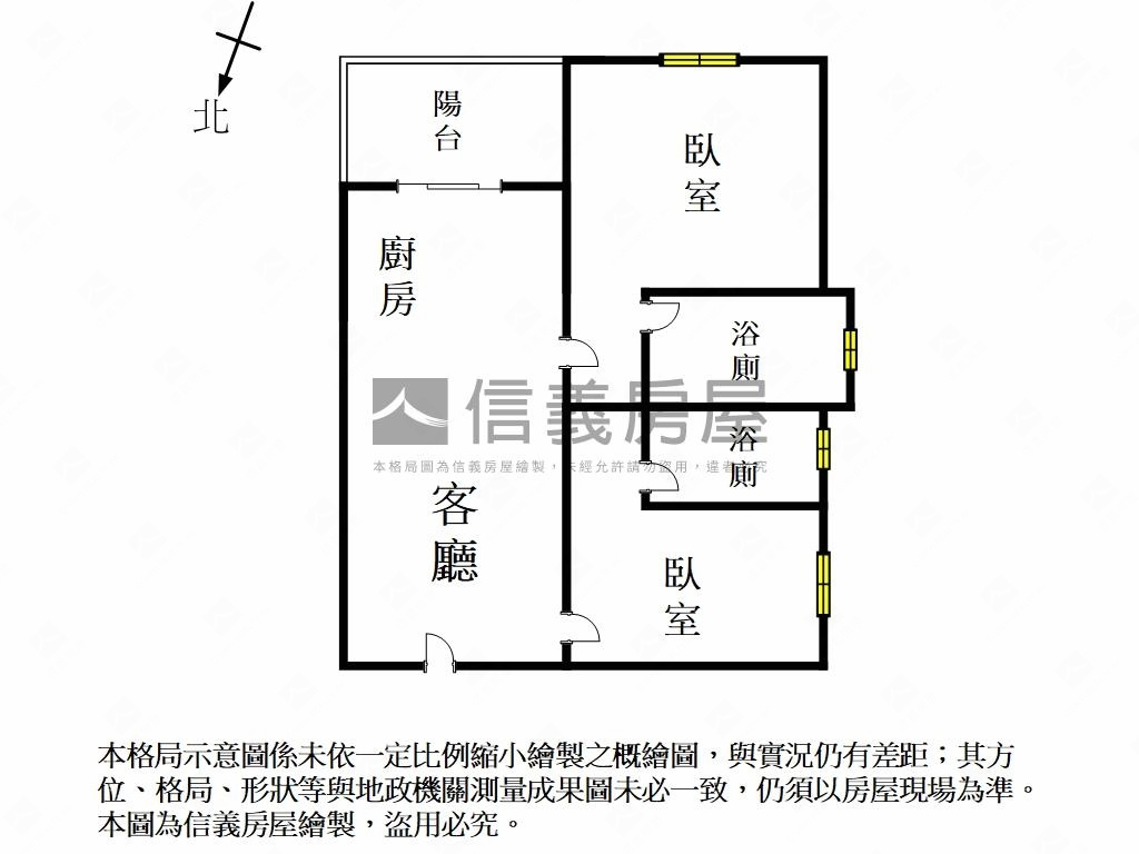 邰欣溫馨兩房兩衛平車房屋室內格局與周邊環境