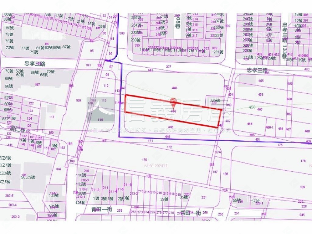 埔里都計內土地房屋室內格局與周邊環境