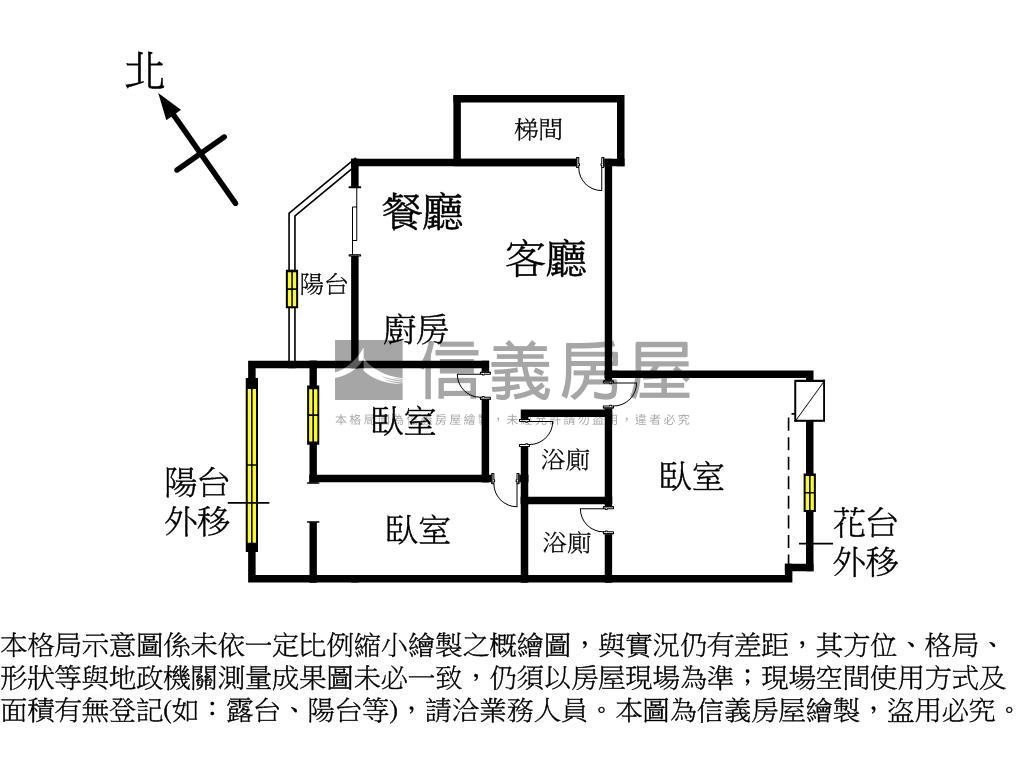 近南屯捷運站３房美視野房屋室內格局與周邊環境