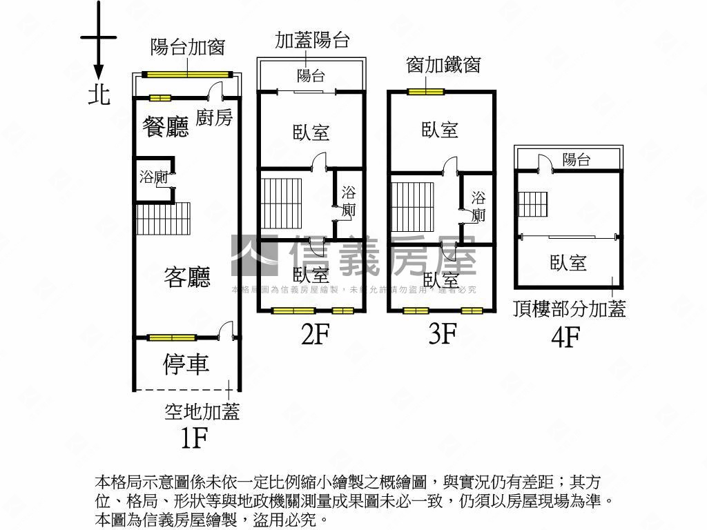 清新愜意美透天房屋室內格局與周邊環境