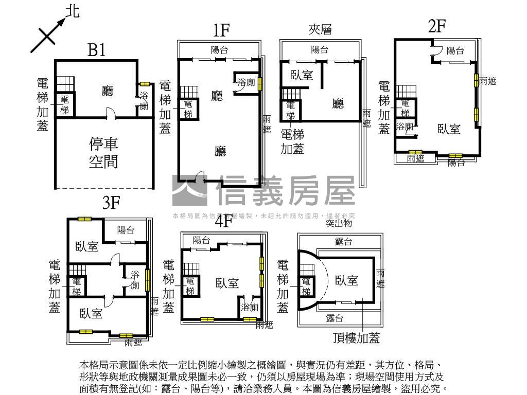 七期臻寶加蓋電梯豪華別墅房屋室內格局與周邊環境