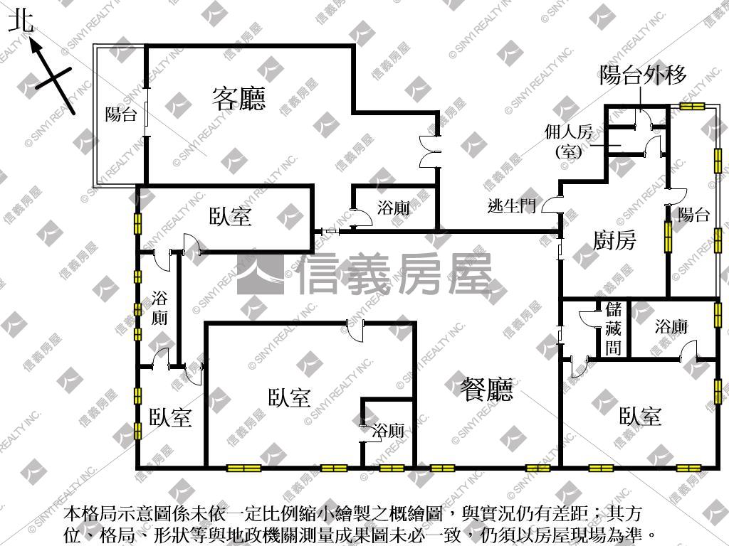 聯聚和平園道首排美視野房屋室內格局與周邊環境