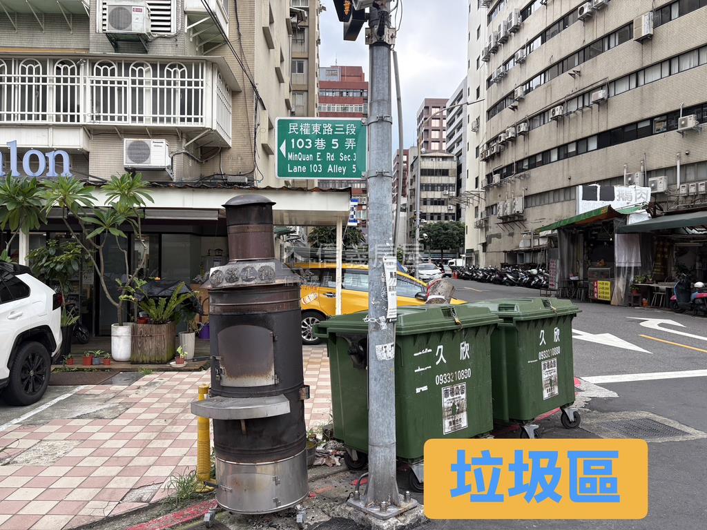 正民權東馬路店面房屋室內格局與周邊環境