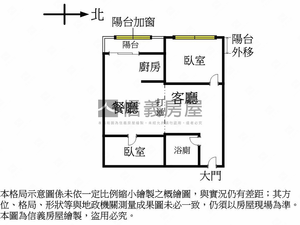 南西低總價美裝兩房房屋室內格局與周邊環境