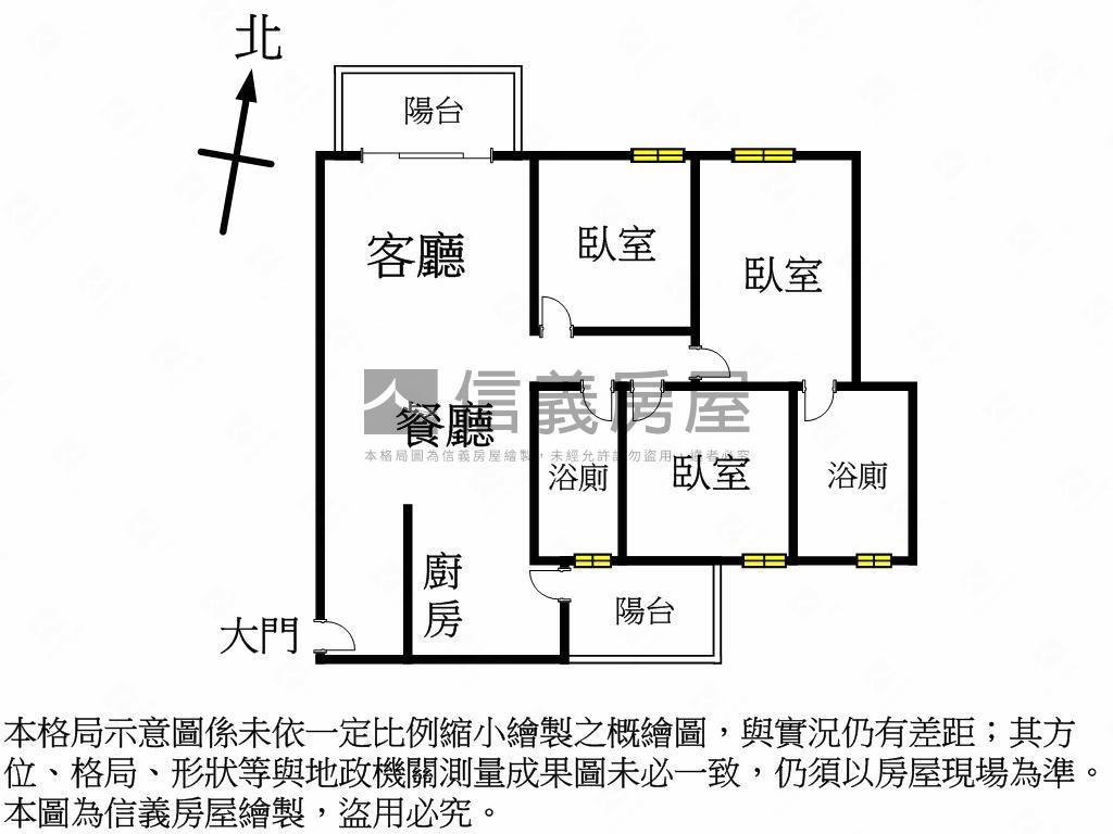 總太【心之所向】河景三房房屋室內格局與周邊環境