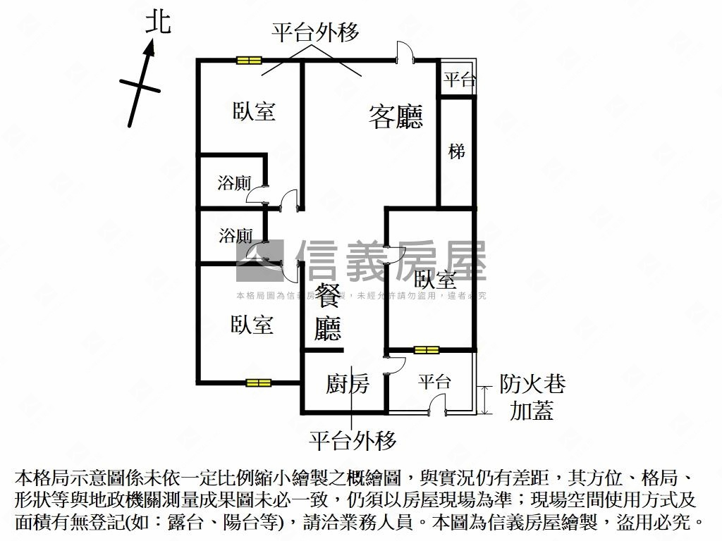 近三和國中美一樓房屋室內格局與周邊環境