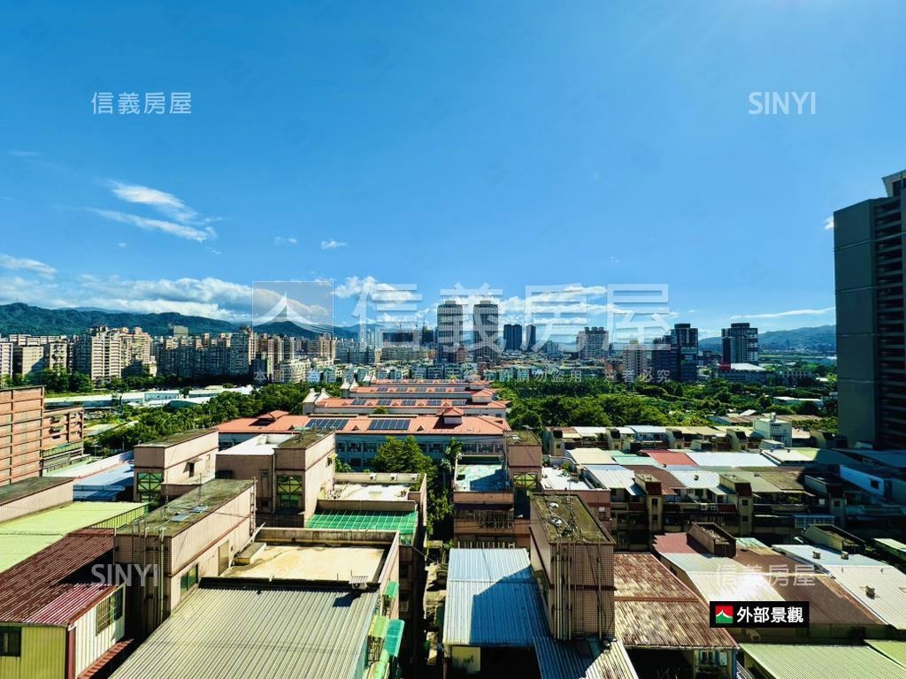 生活社區景觀邊間３房房屋室內格局與周邊環境
