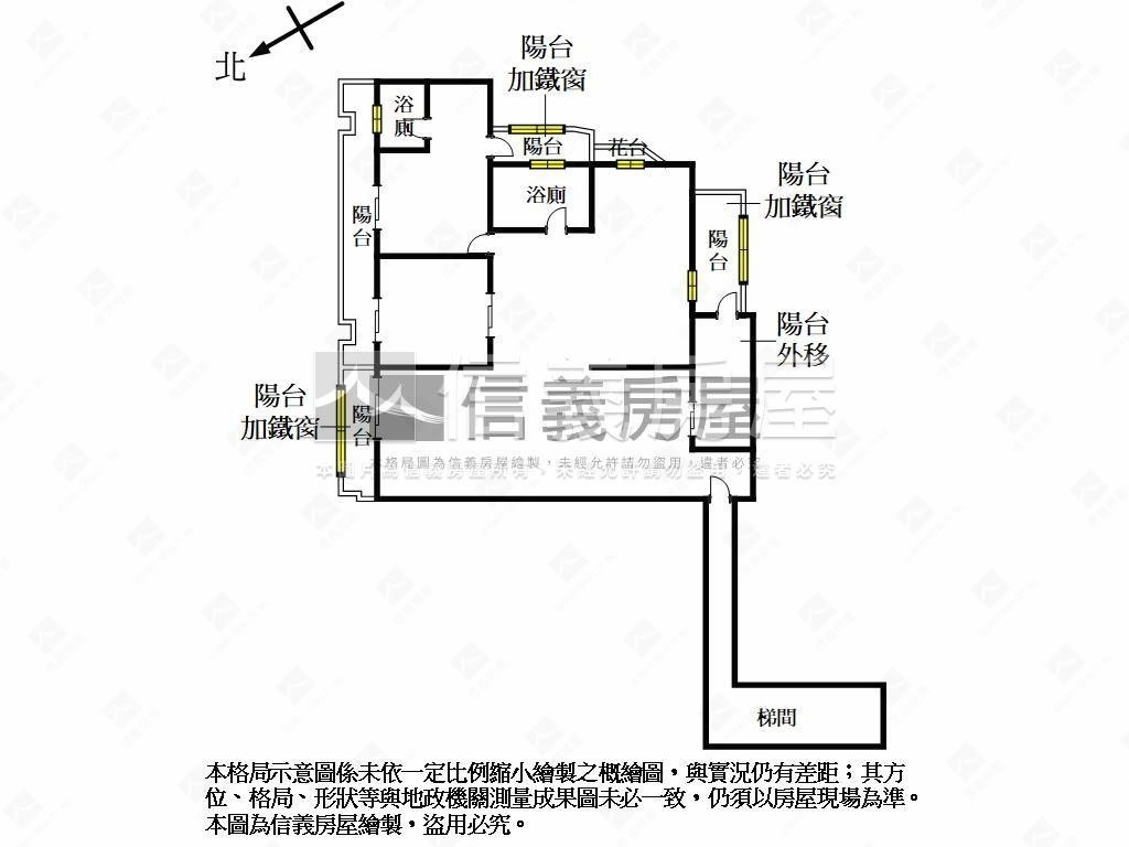 擎天豪景二樓房屋室內格局與周邊環境