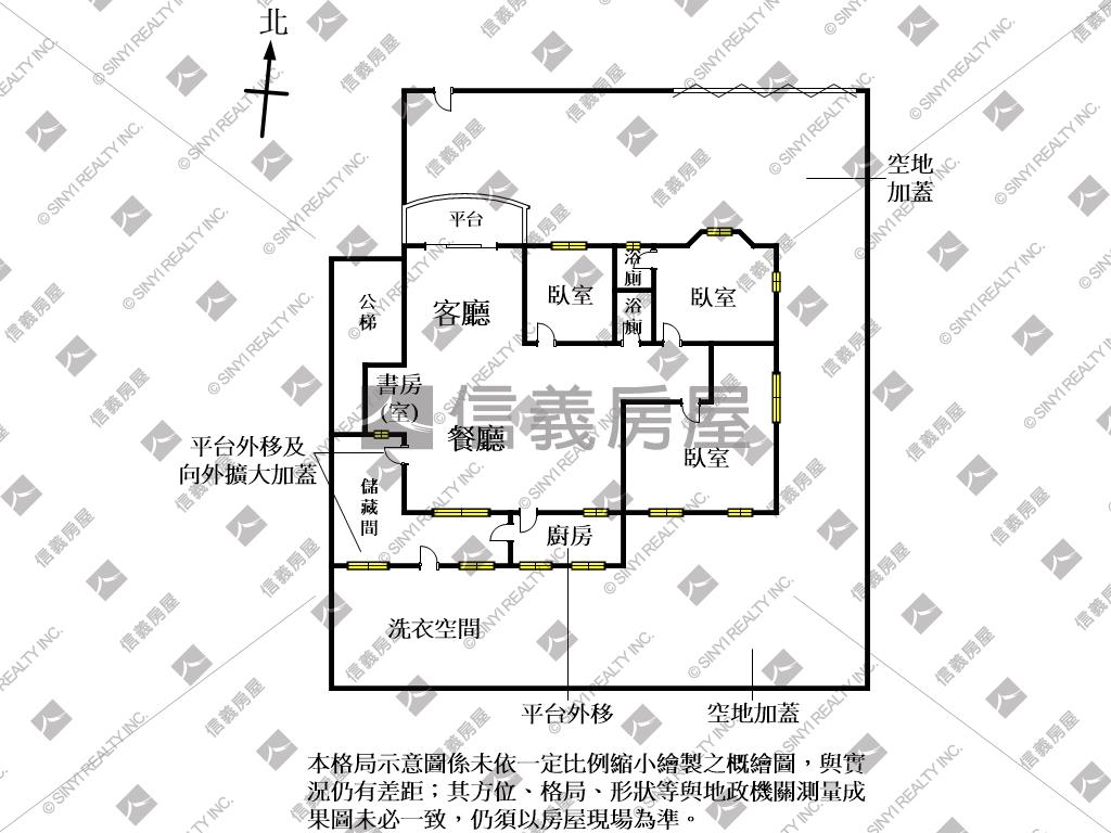 近忠敦捷運●雙敦庭院宅房屋室內格局與周邊環境