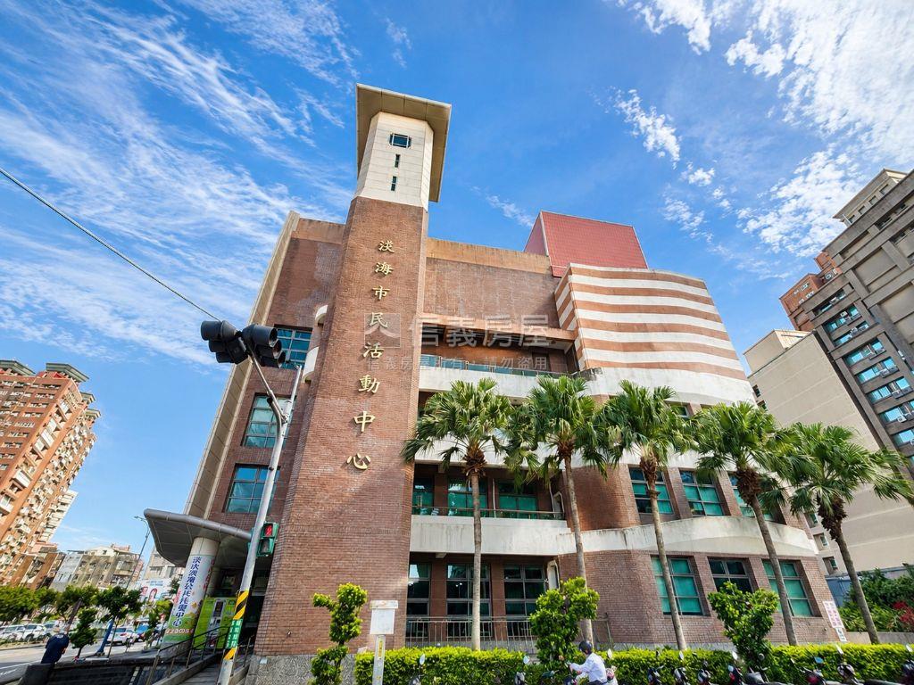 夏威夷近淡江大橋雙衛浴房屋室內格局與周邊環境