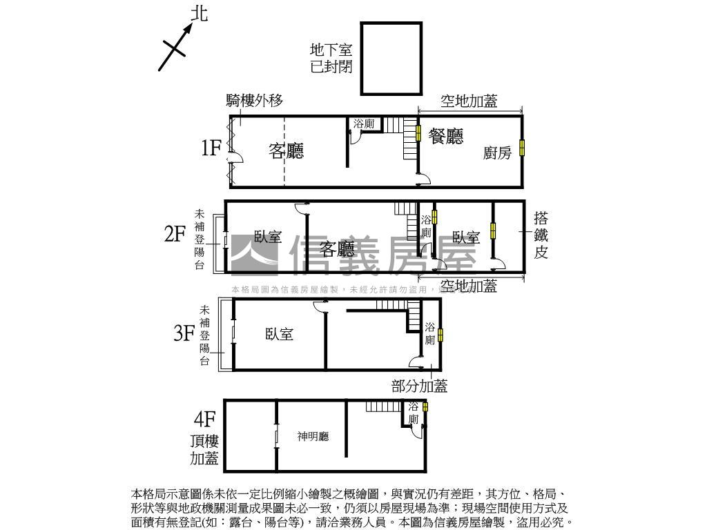 近泰和國小●店住合一房屋室內格局與周邊環境