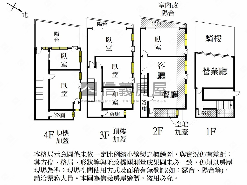 ㊝長榮路★黃金角窗寬店面房屋室內格局與周邊環境