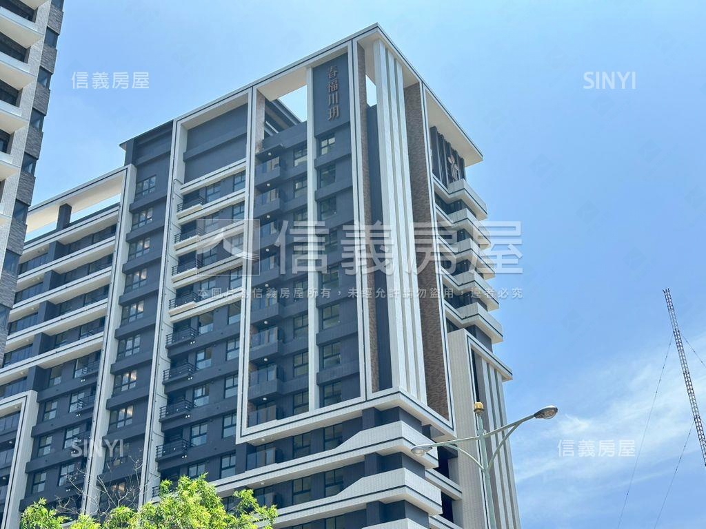 竹北春福川玥美三房房屋室內格局與周邊環境