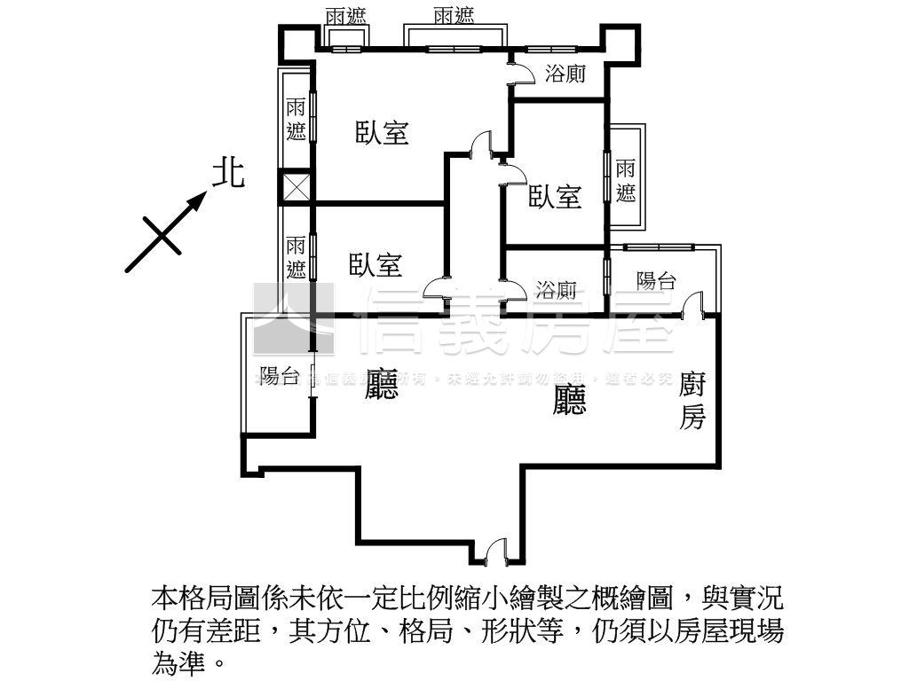 Ａ９世紀長虹面泳池雙車位房屋室內格局與周邊環境