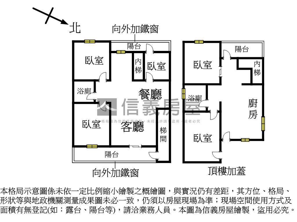 板橋國泰街大空間房屋室內格局與周邊環境