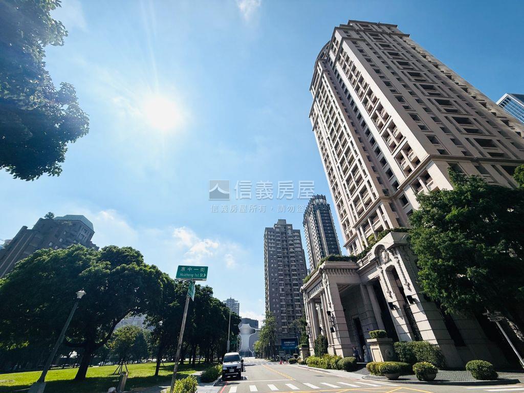 夏綠地首排聯聚信義樹梢戶房屋室內格局與周邊環境