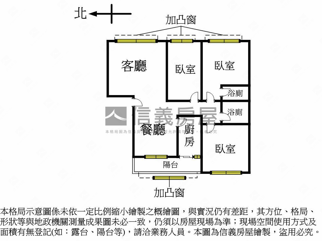 環東月河－河岸電梯三房房屋室內格局與周邊環境
