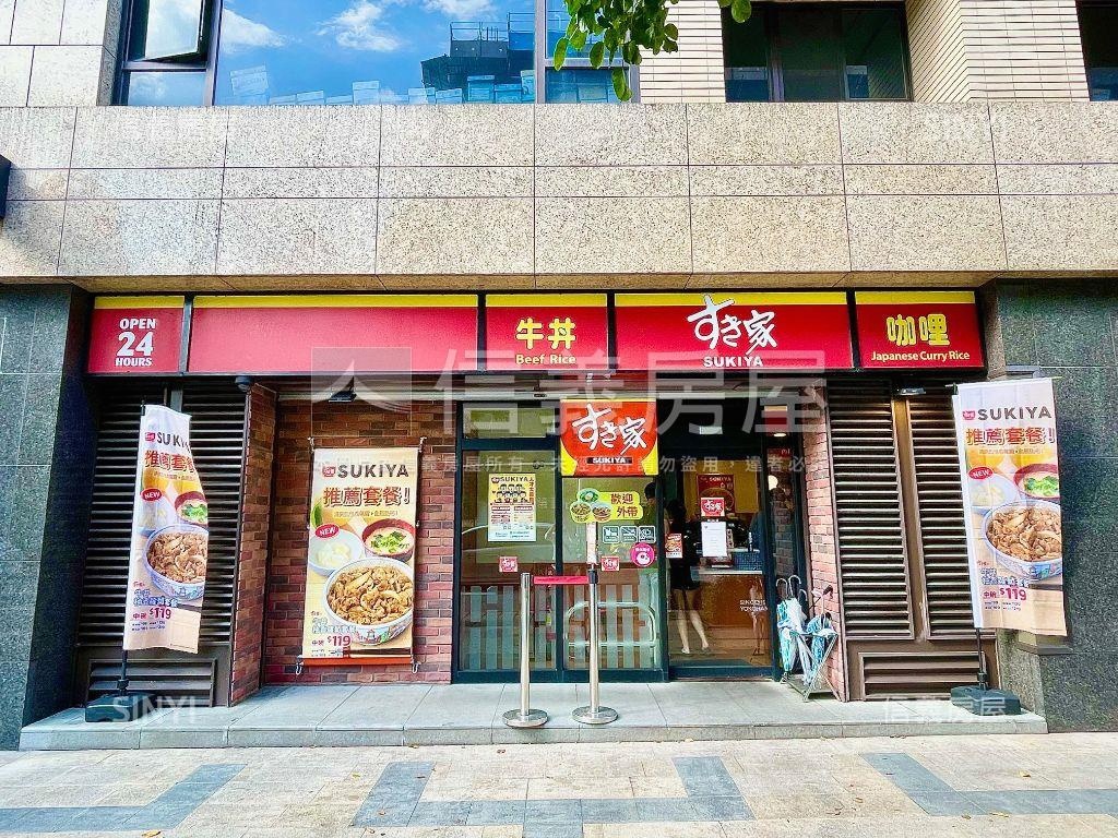 圓山捷運金店面【牛丼】房屋室內格局與周邊環境