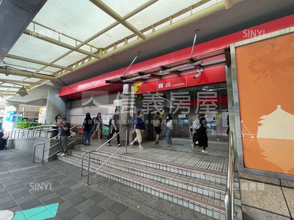 圓山捷運金店面【牛丼】房屋室內格局與周邊環境