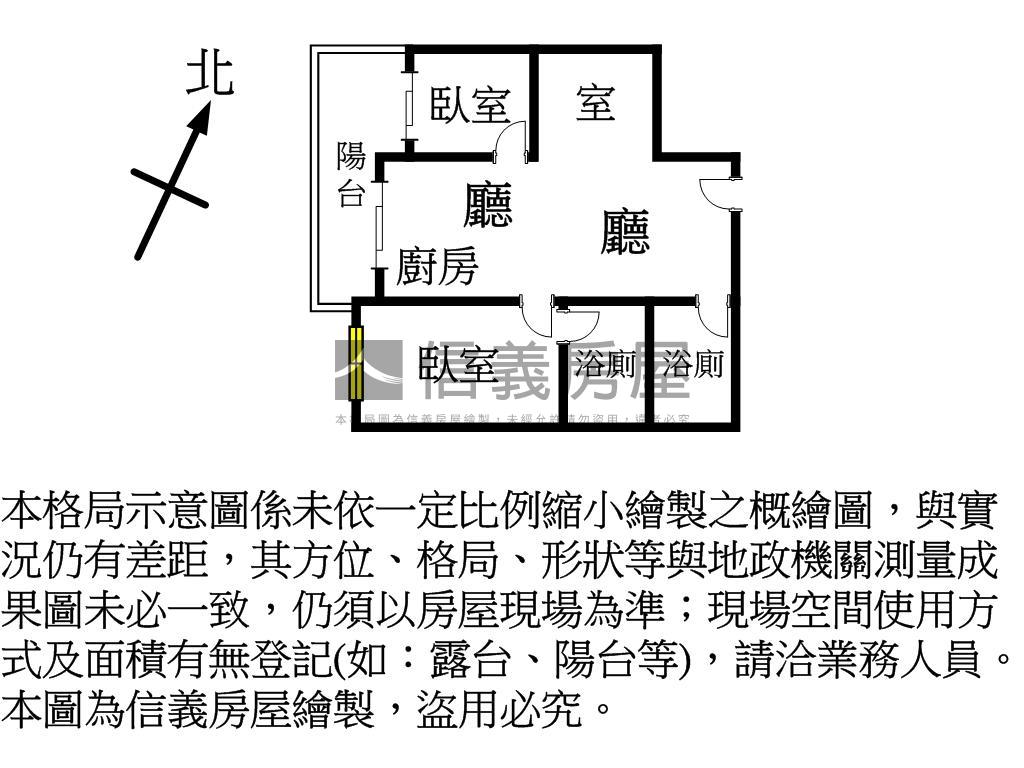 客運園區全新璟都２＋１房房屋室內格局與周邊環境