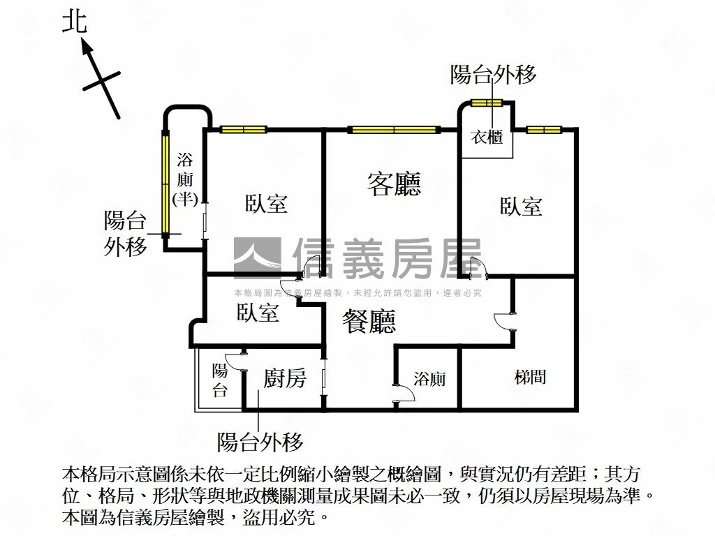 昇陽大地．三房車位房屋室內格局與周邊環境