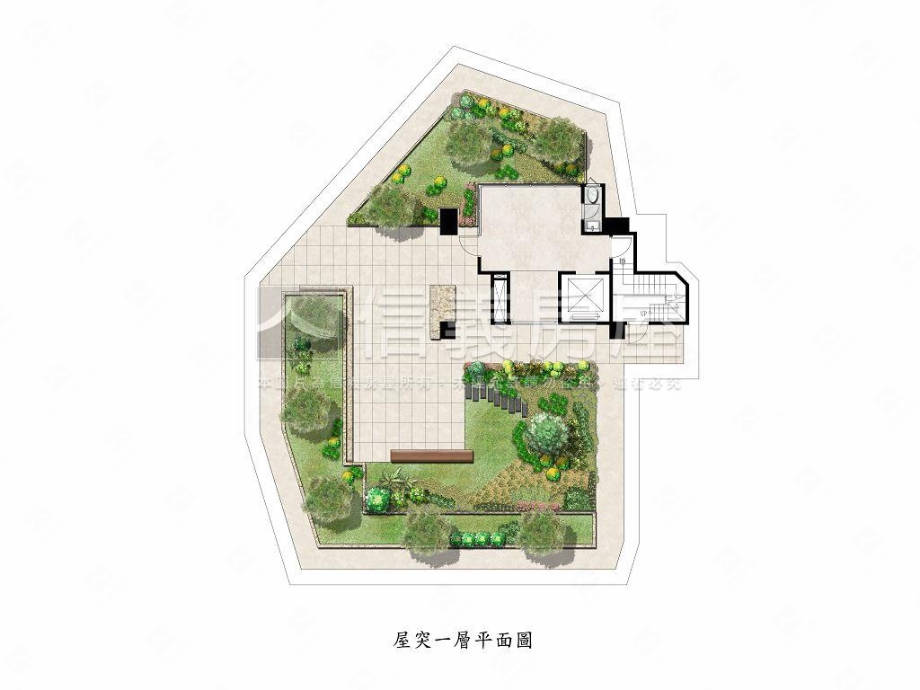 揚昇雅韻邊間兩房房屋室內格局與周邊環境