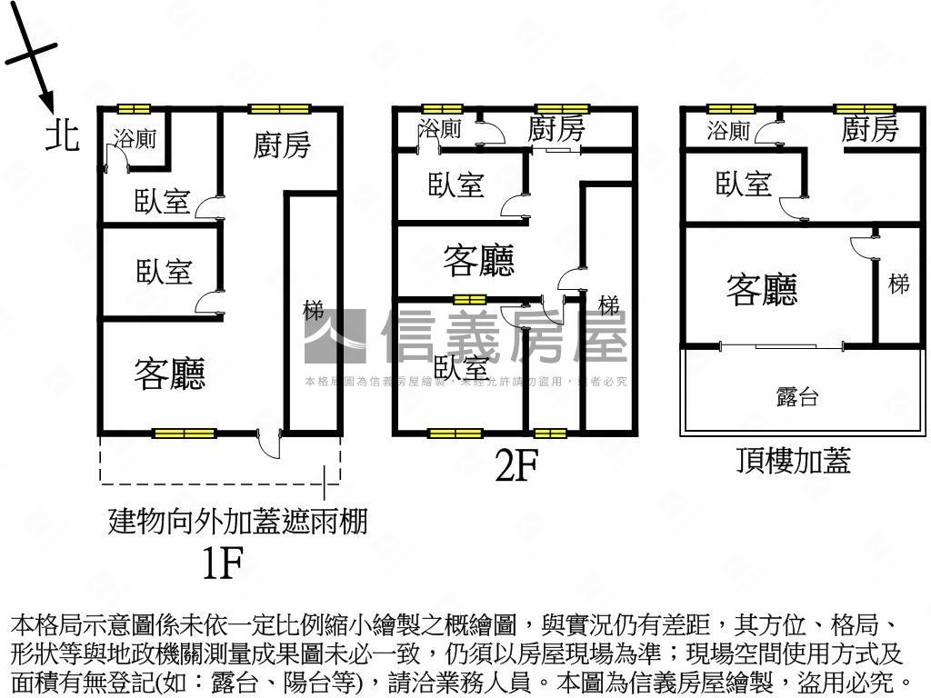 富山街稀有透天釋出房屋室內格局與周邊環境