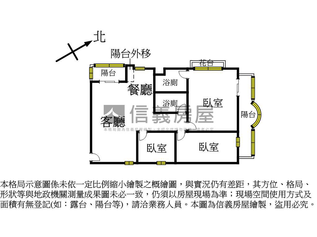 漂亮！西屯裝潢三房車位房屋室內格局與周邊環境