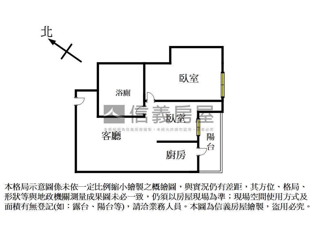 ｛強案｝永春捷運電梯兩房房屋室內格局與周邊環境
