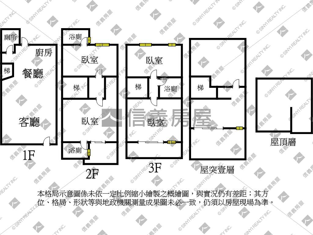 近環河步道德金天堡別墅房屋室內格局與周邊環境