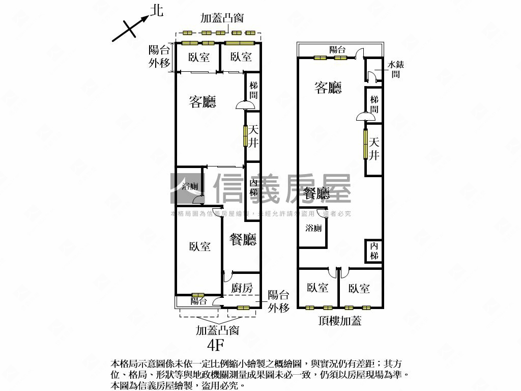 捷運萬大線採光頂加美寓房屋室內格局與周邊環境