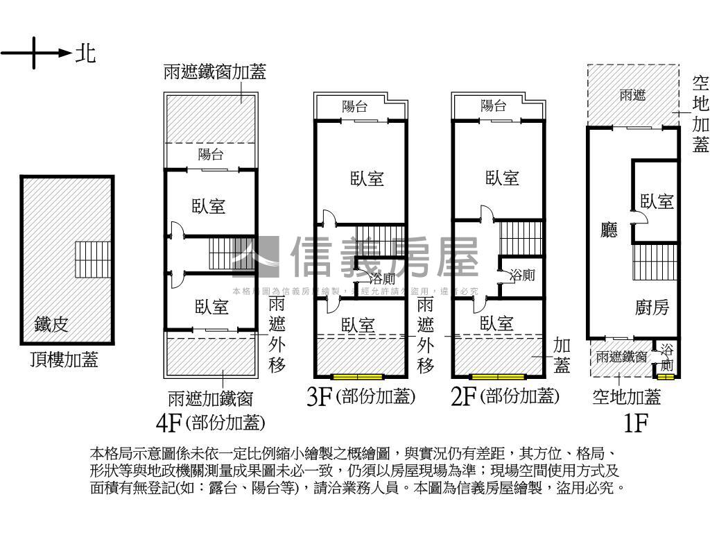 鳳頂路正路美透店房屋室內格局與周邊環境