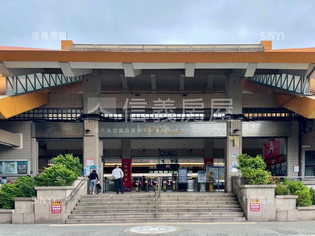 關渡捷運公寓。美房屋室內格局與周邊環境