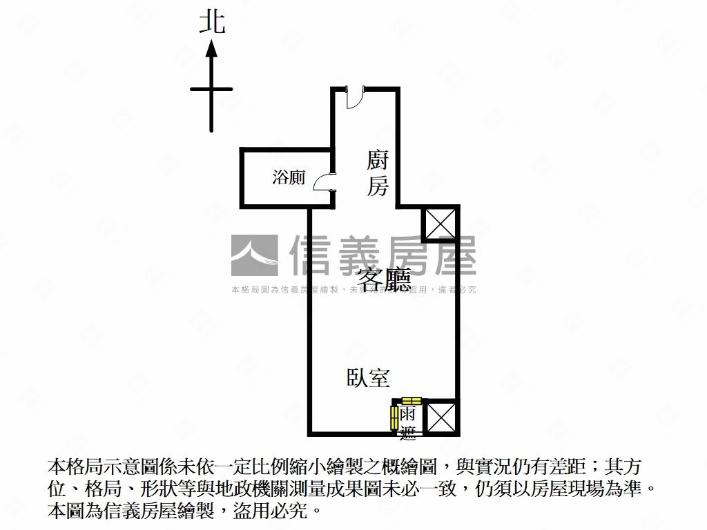 河景站．近台北橋捷運房屋室內格局與周邊環境