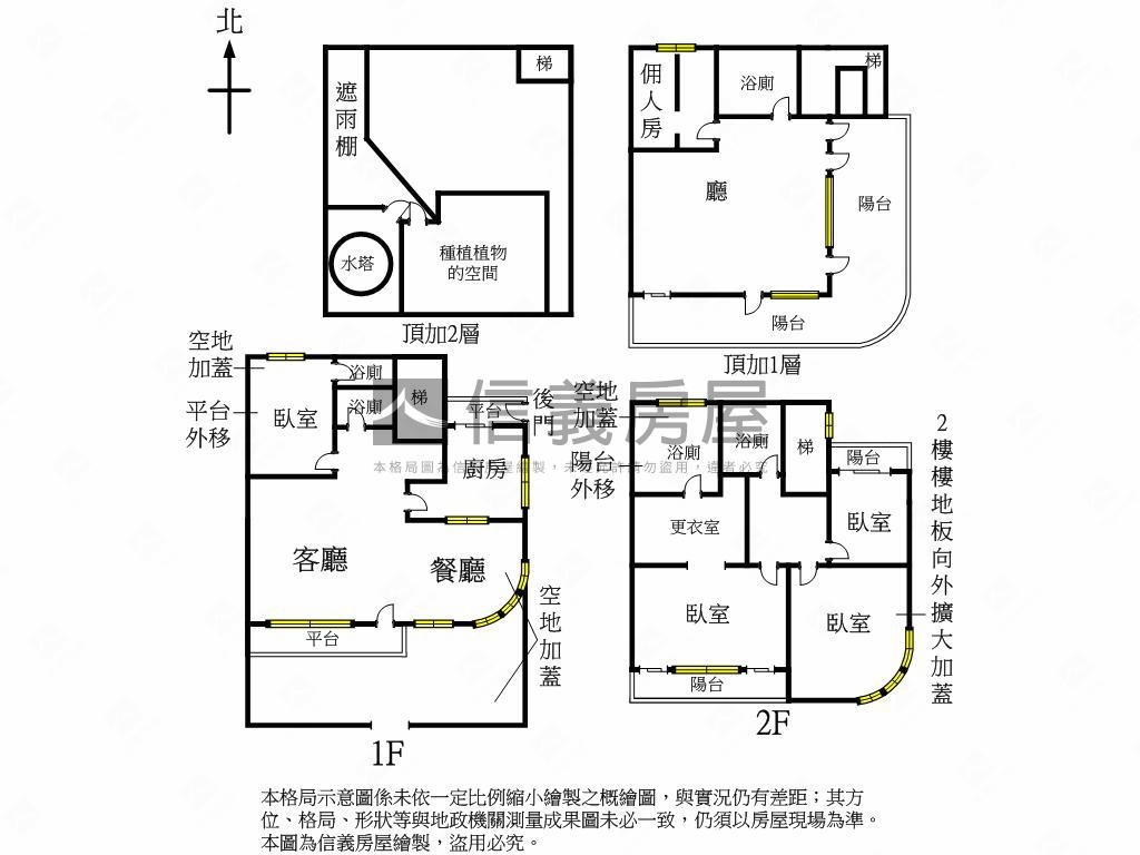近北市科大土持多用途透天房屋室內格局與周邊環境