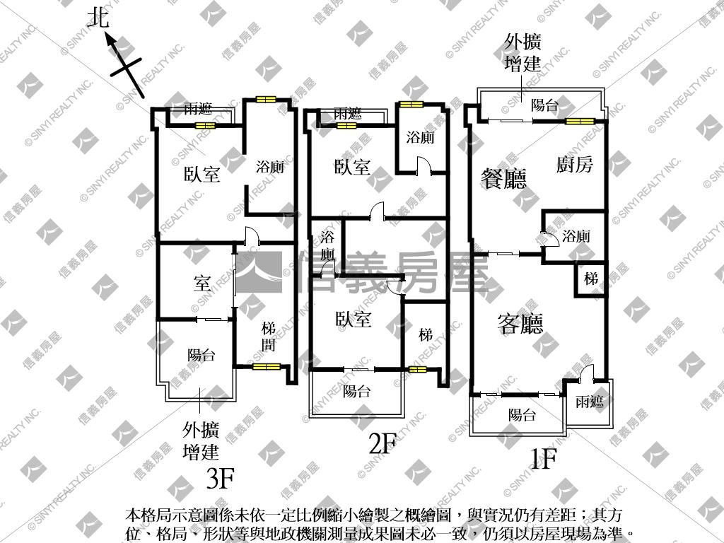 台北灣１期稀有朝南大透天房屋室內格局與周邊環境