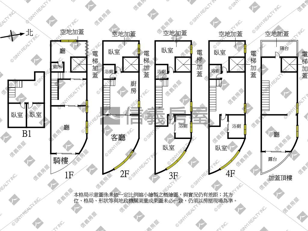 近科工館‧三角窗透天店住房屋室內格局與周邊環境