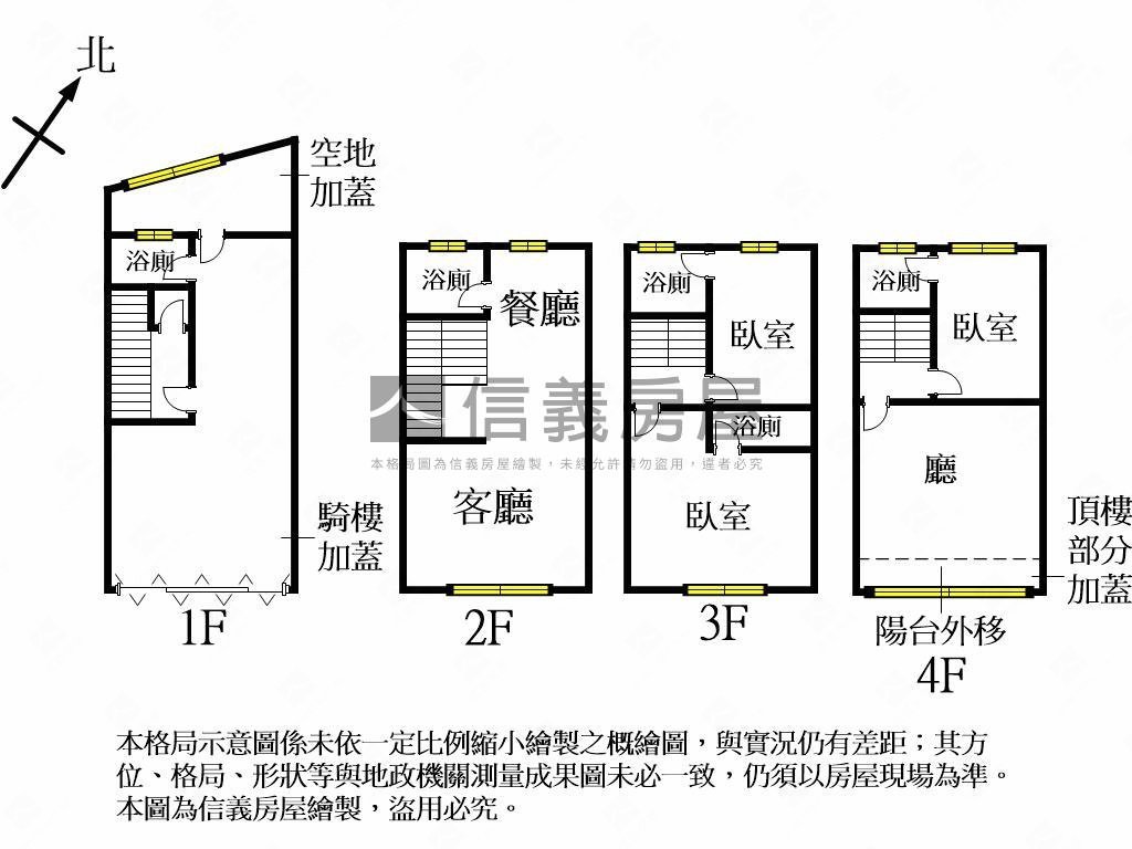 南興輕屋齡臨路透天房屋室內格局與周邊環境