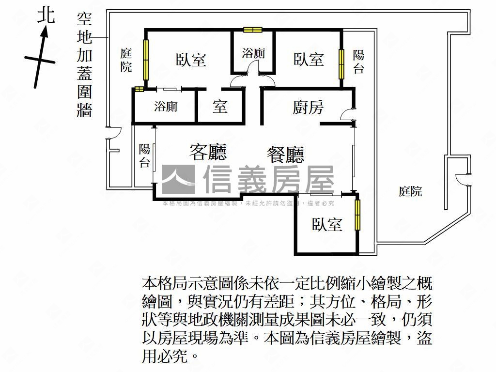 昇捷逸品發財庭院三房車位房屋室內格局與周邊環境